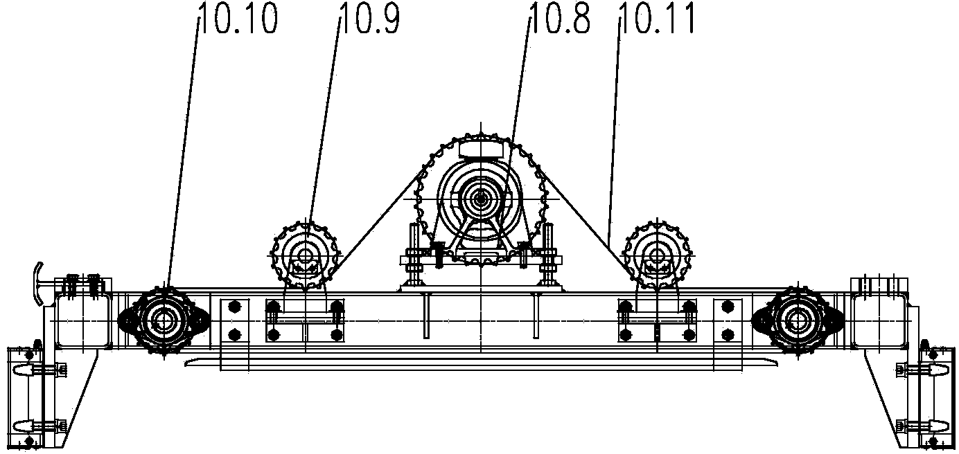 Tire clamping and positioning lifting machine