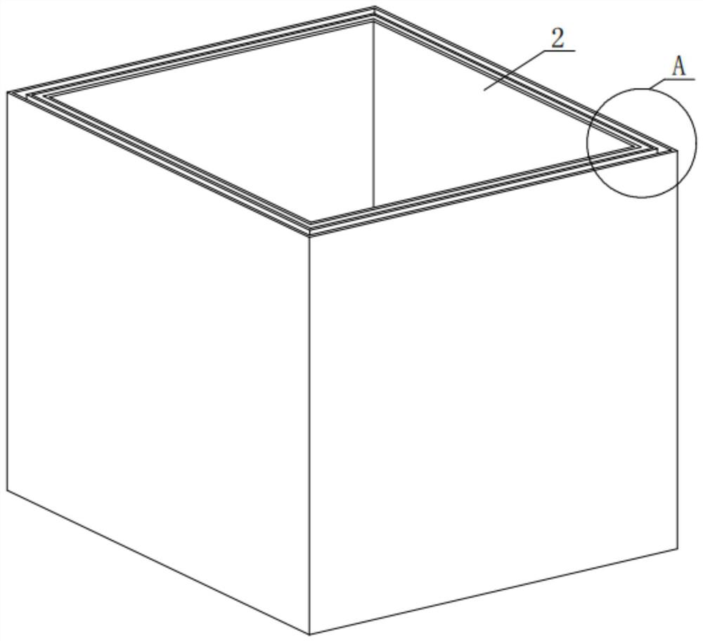 Freezing box cold air leakage detection and early warning device for cold chain equipment and implementation method of device