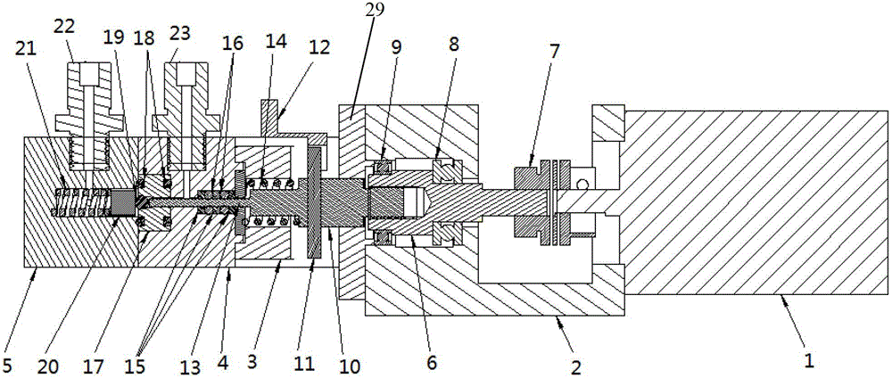 High-pressure regulation valve and pressure detection device