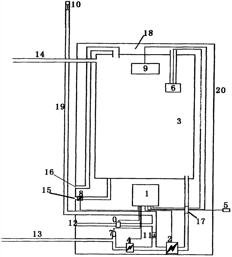 Split vacuum pipe type solar water heater