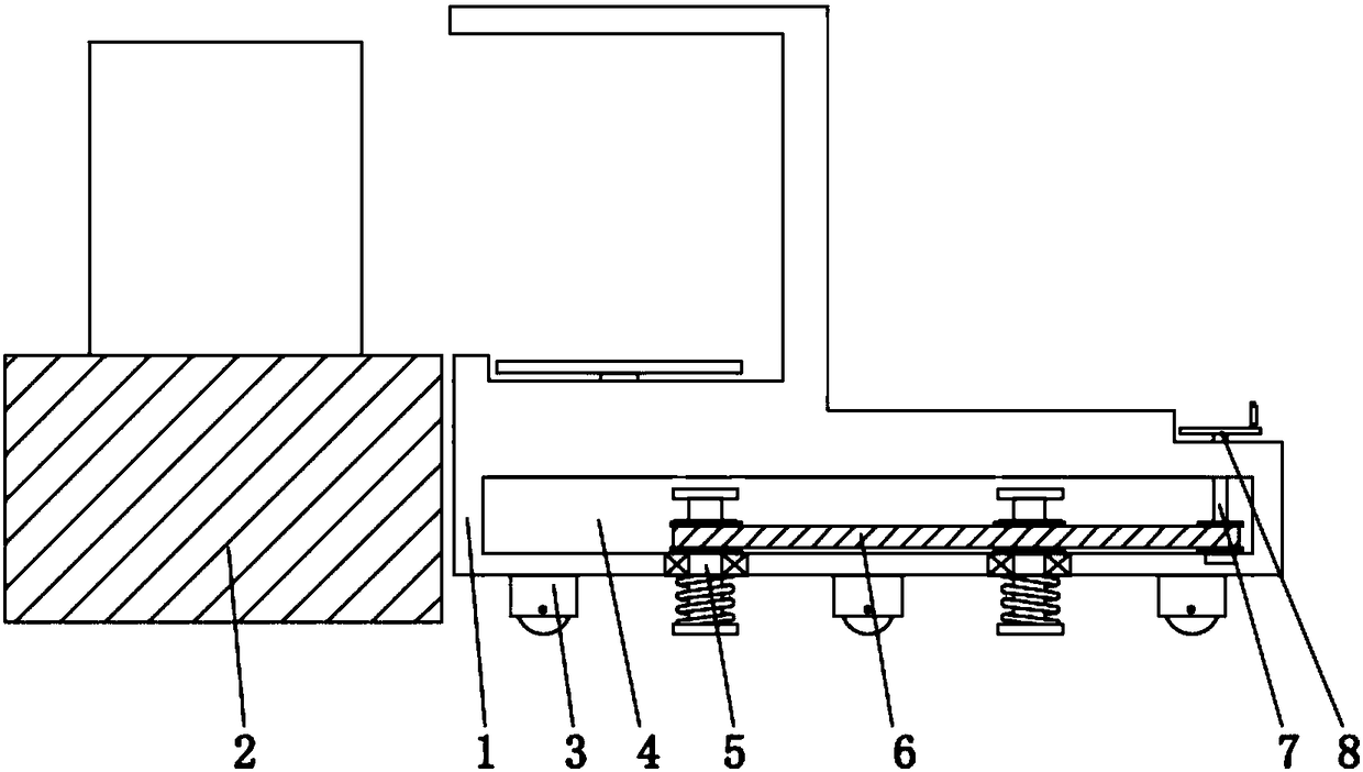 Refrigerator foam automatic production line auxiliary device