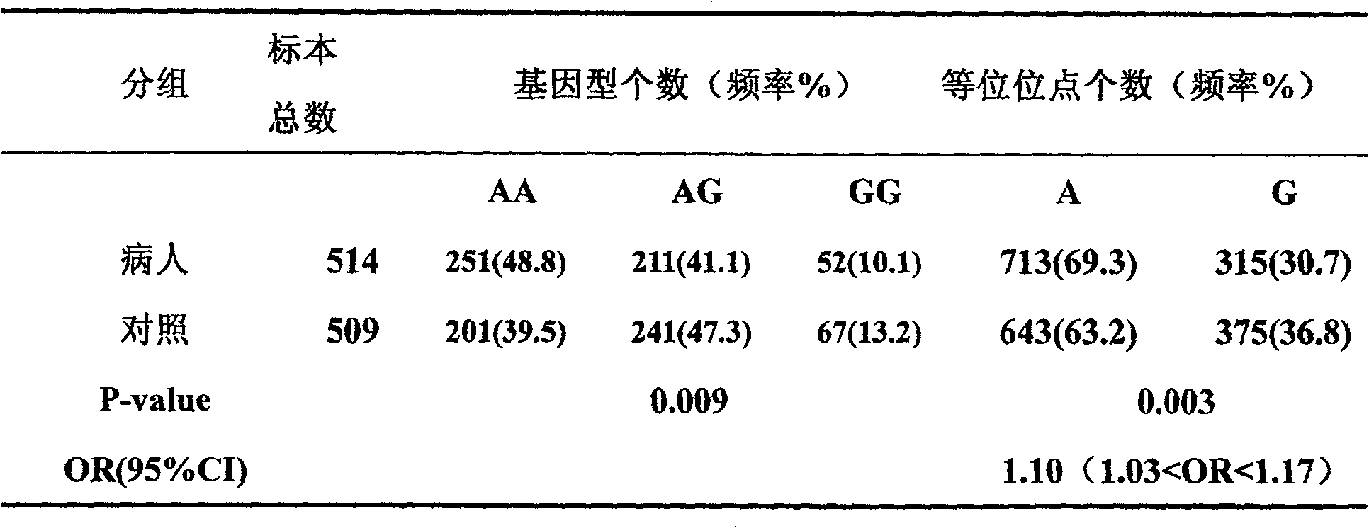 Mononucleotide polymorphic site of CDC6 gene correlated to primary liver cancer and application thereof