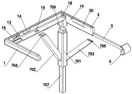 Mobile phone stand for folding mobile phone