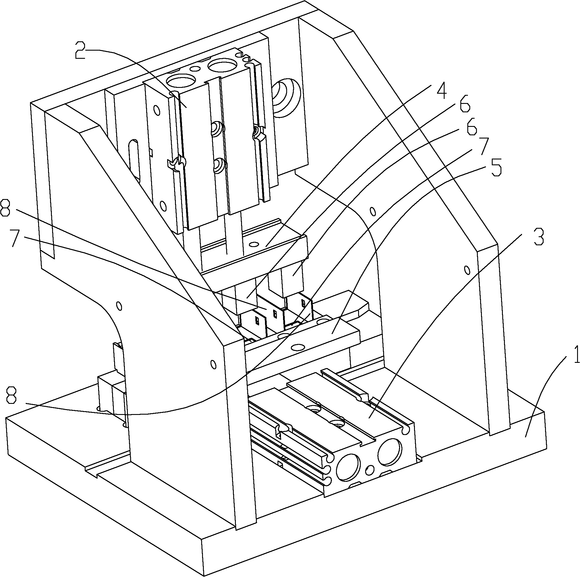 Anti-bending test device