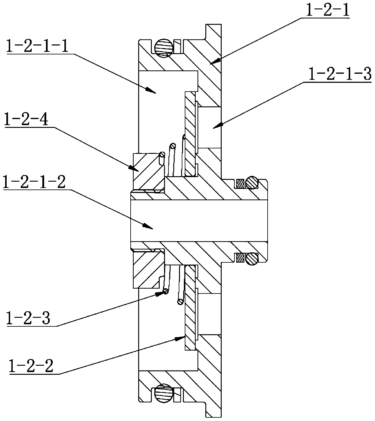 Rail vehicle shock absorber