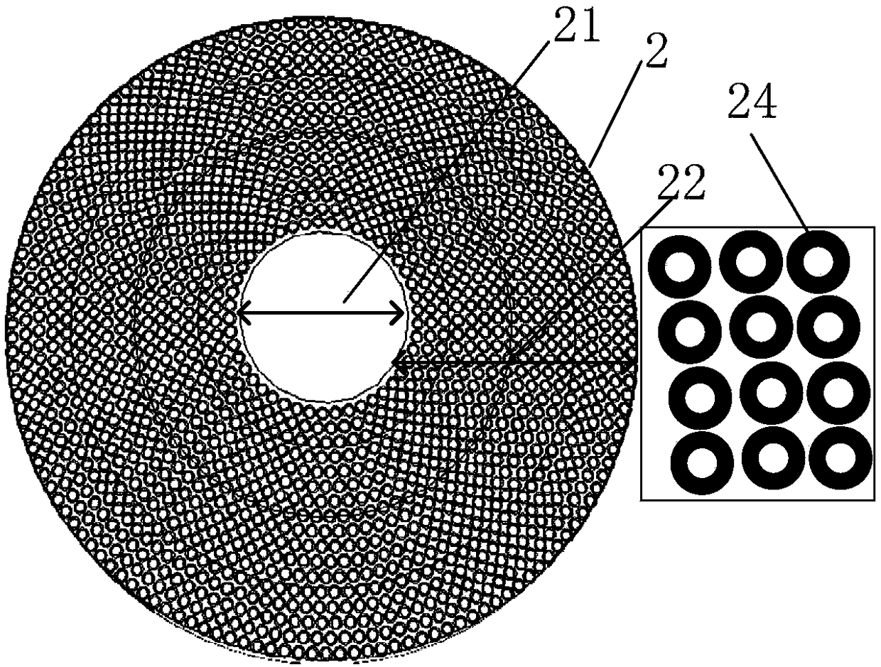 Frequency selection surface type curved surface dielectric and cassegrain antenna system