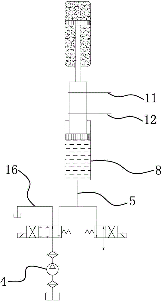 A fuel dispenser with a gas spring tube body