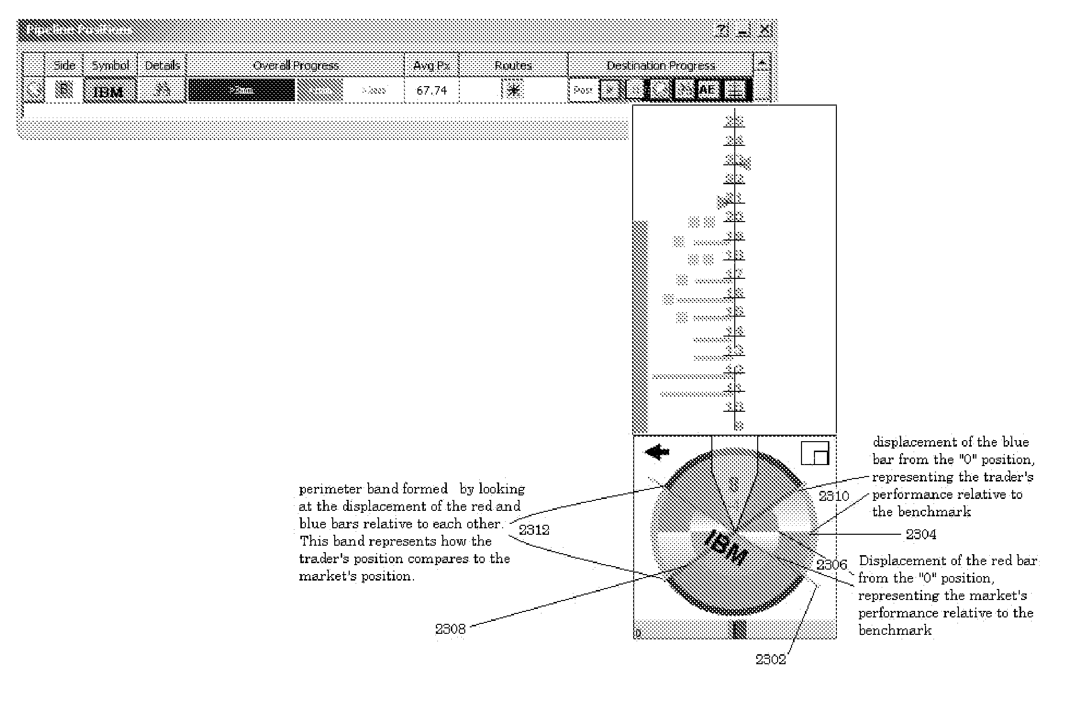 Drag-and-drop graphical control interface for algorithmic trading engine