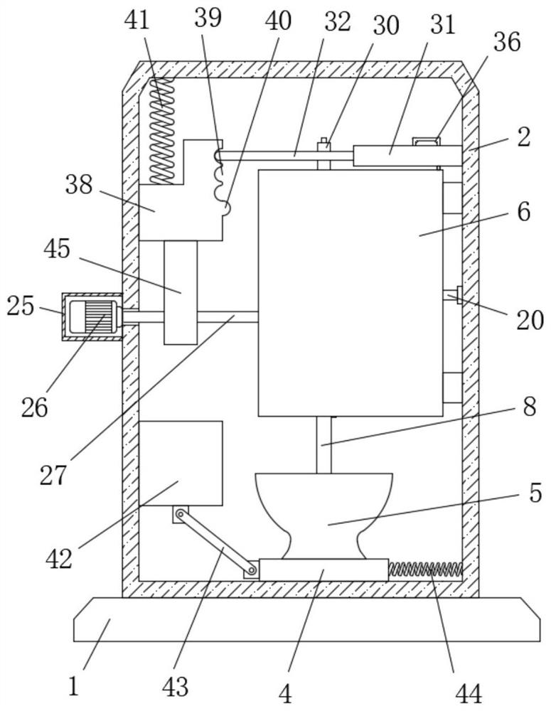 Full-automatic medicine pestling device