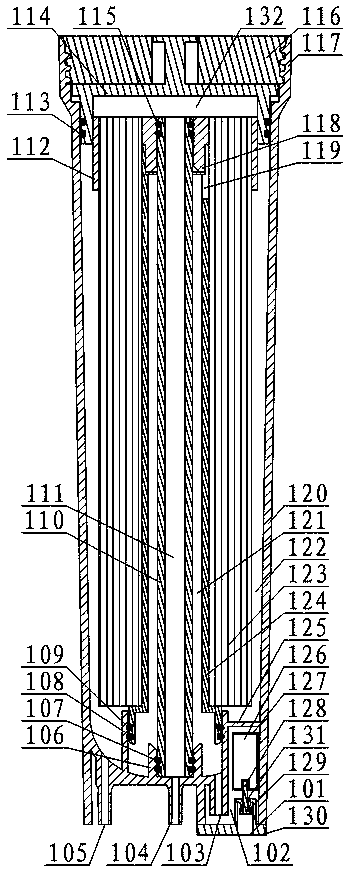 An ultrafiltration membrane unit for a water purifier