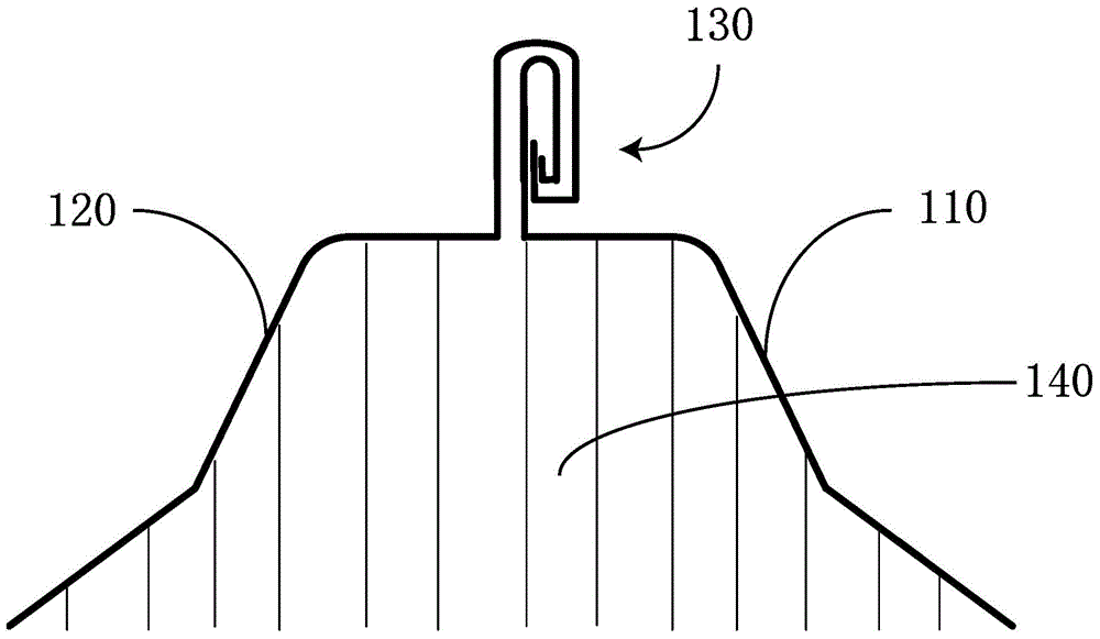 Vertical seam choke plug