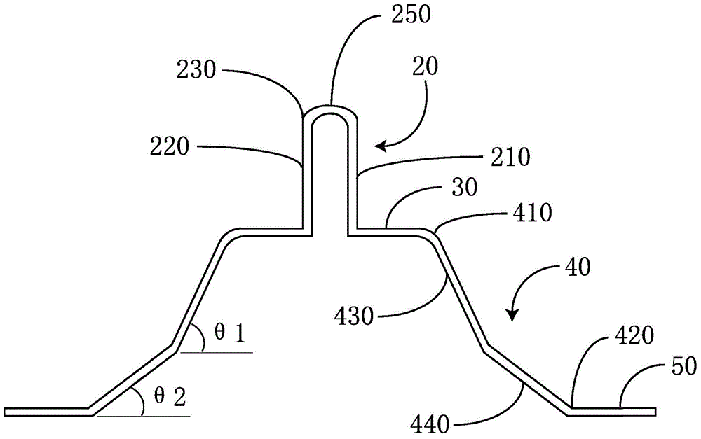 Vertical seam choke plug