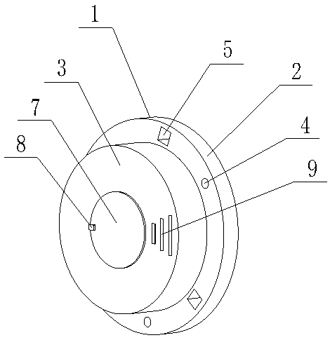 Intelligent manhole cover capable of providing fault alarm and positioning