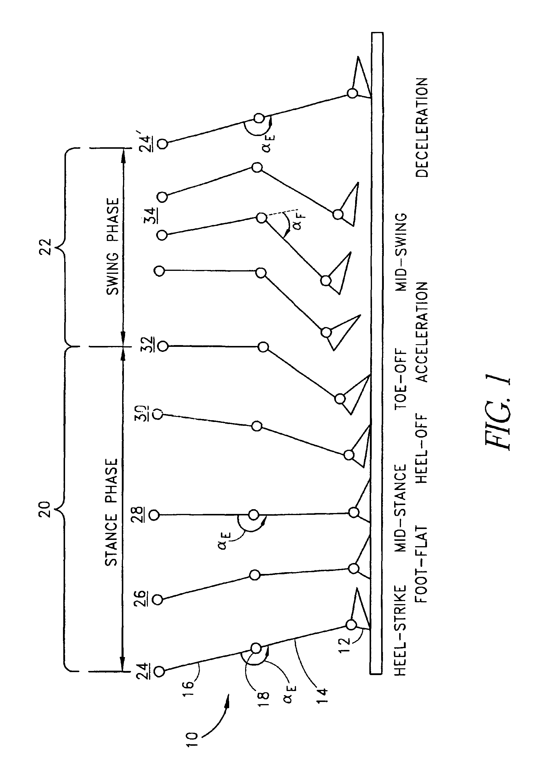 Electronically controlled prosthetic knee