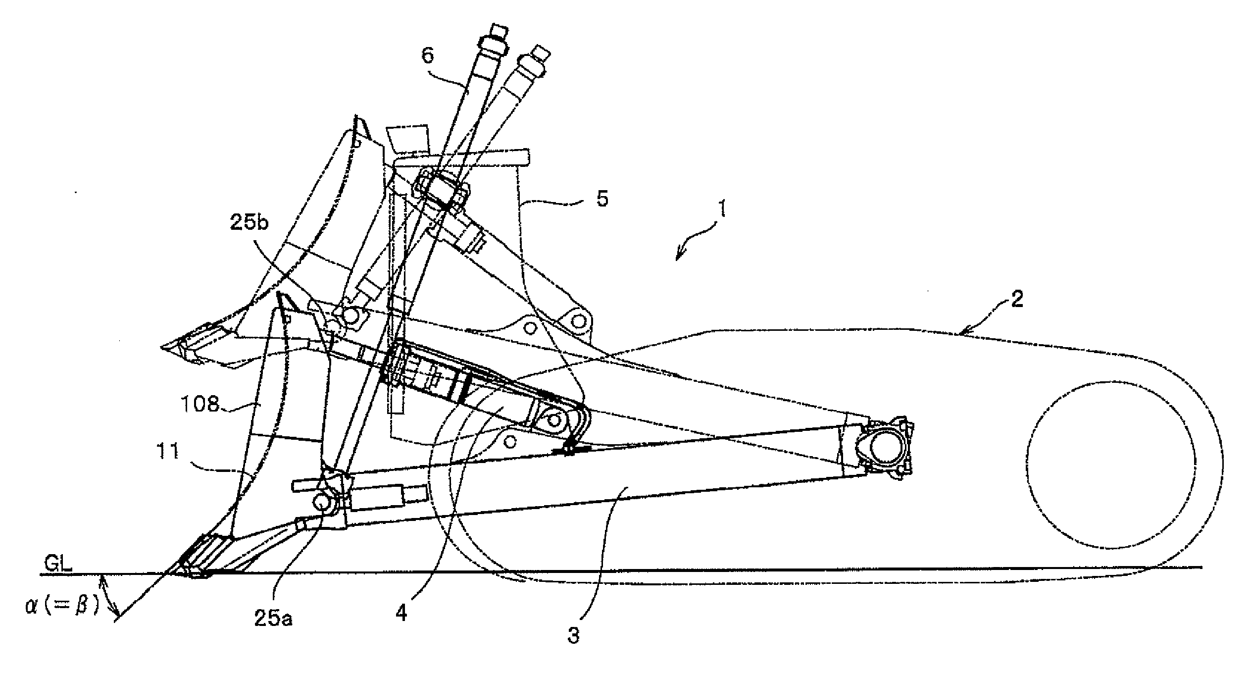 Work machine blade device and work machine including the same