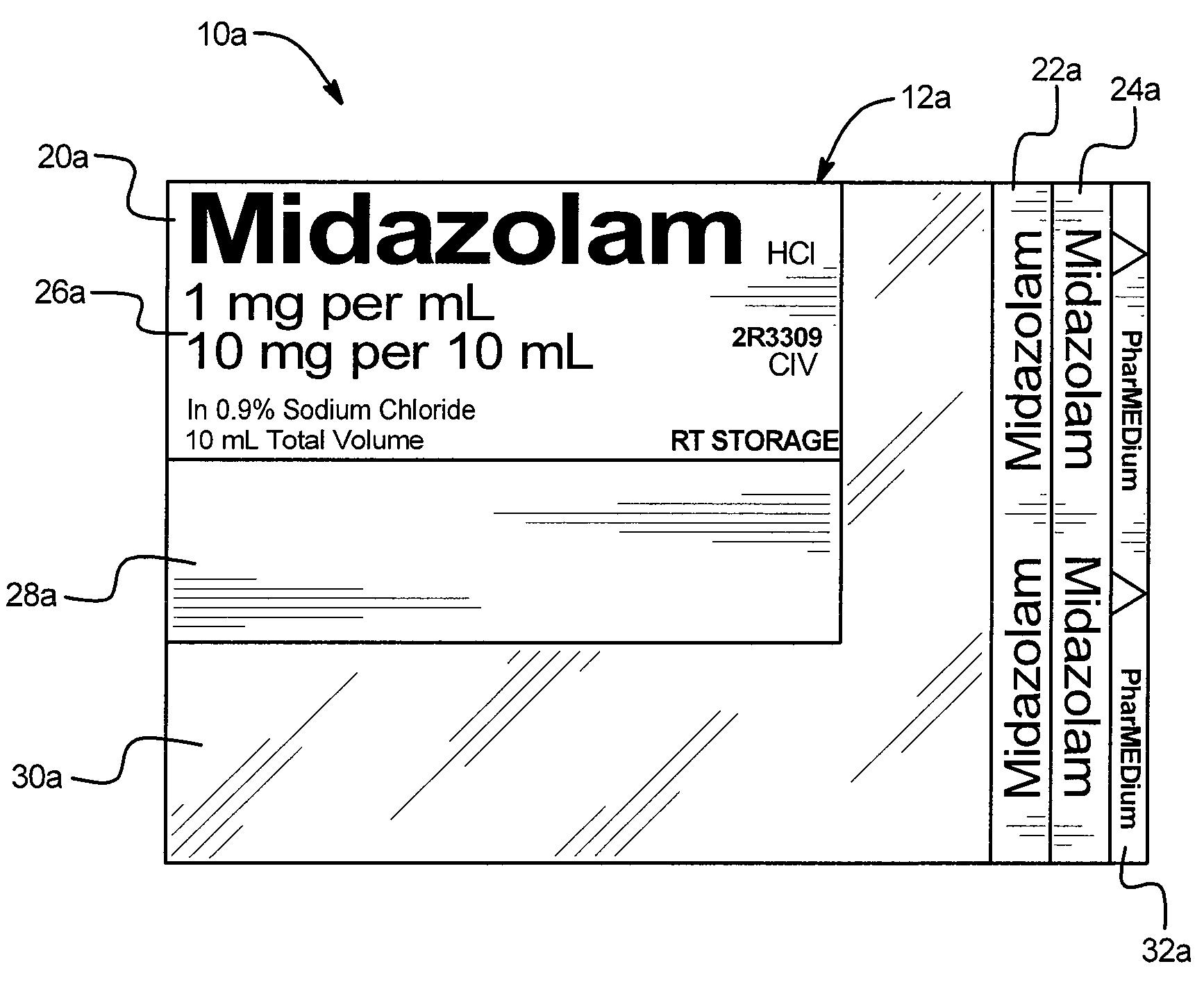 Safety device for drug delivery devices and containers