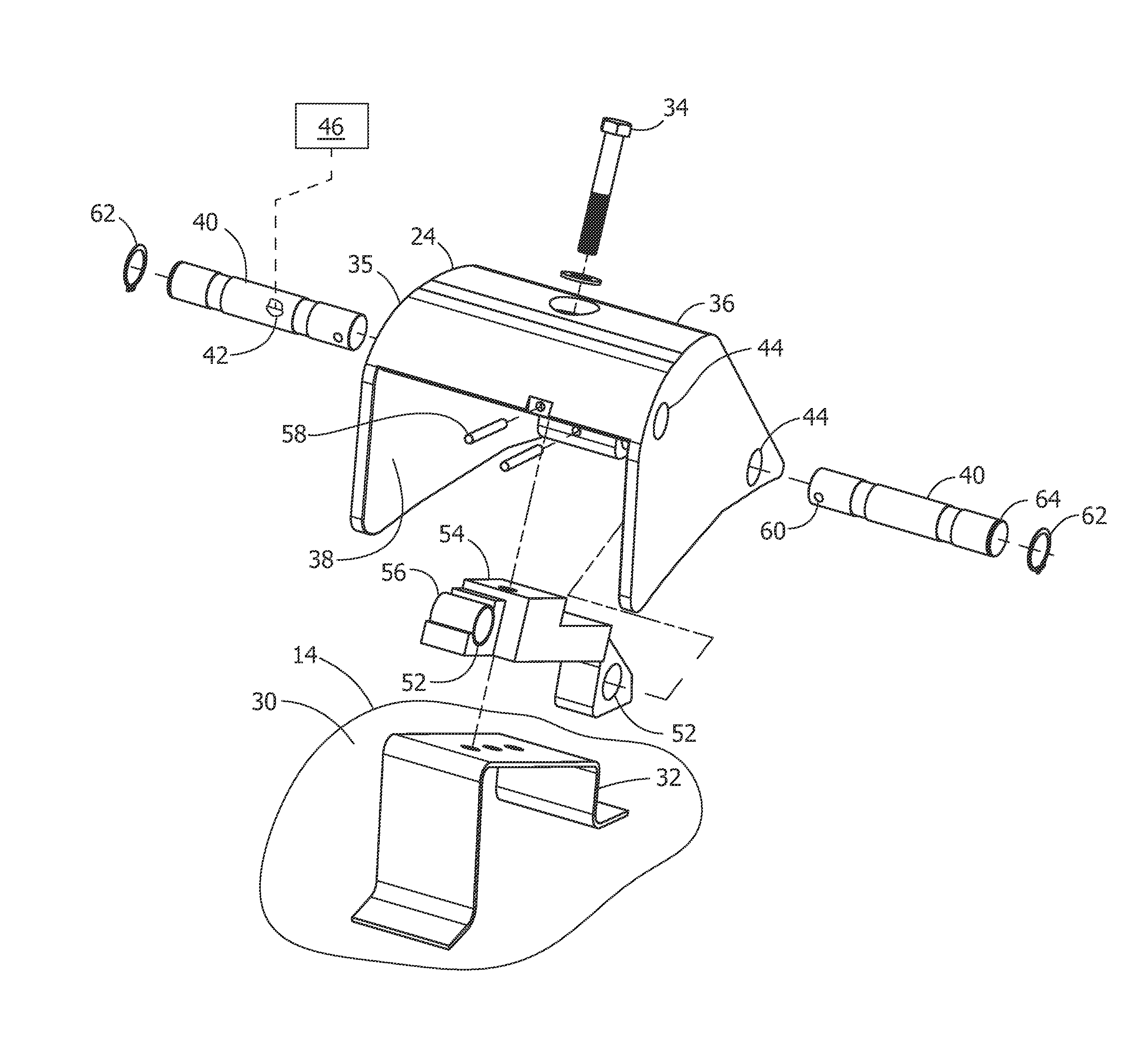 Threshing element for harvesters