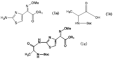 The preparation method of ceftizoxime propivoxil and its intermediate and the preparation method of the intermediate