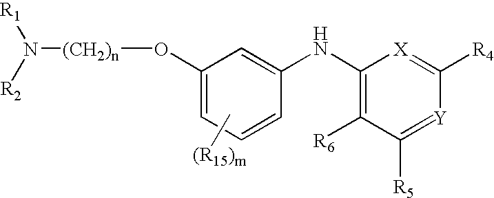 Pyridine, pyrimidine, quinoline, quinazoline, and naphthalene urotensin-II receptor antagonists