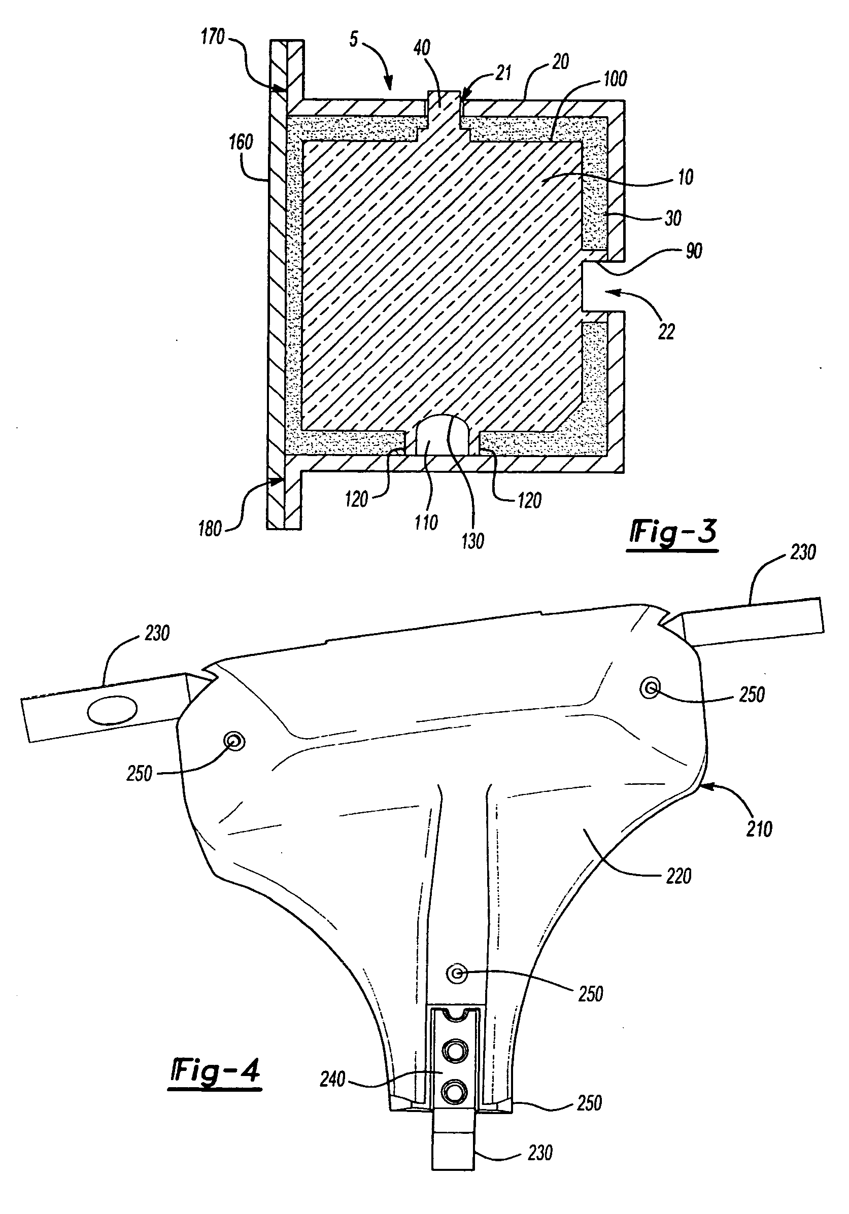 Vehicular structural members and method of making the members