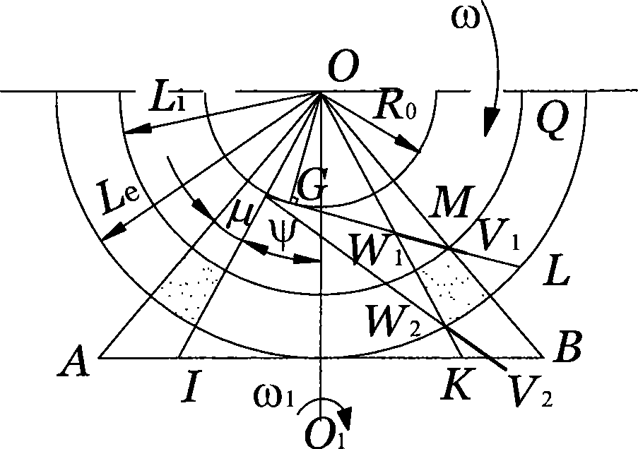 Processing method of tapered tooth spherical-involute tooth-form slant straight bevel gear