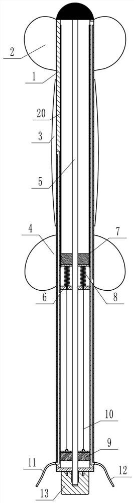 A cervical dilation balloon catheter with fluid storage function