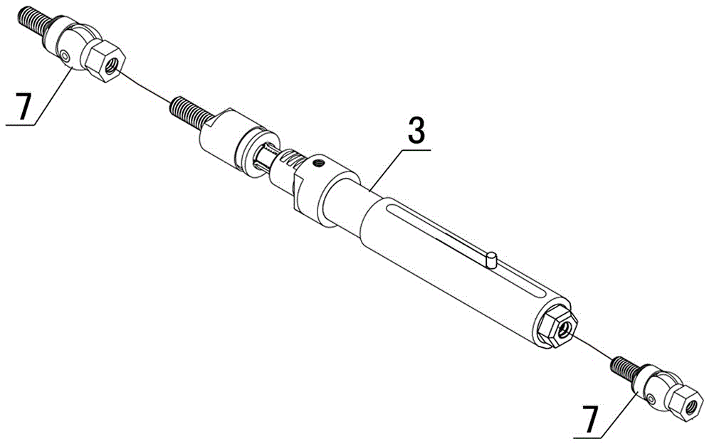 Damping joint and adjustable bionic external fixator for bone external fixator