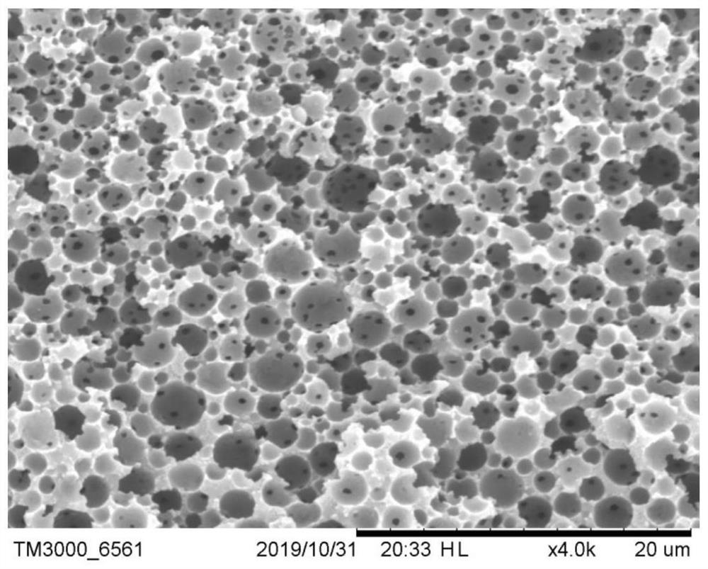 Polyacrylate composite material for CO2 adsorption and preparation method of polyacrylate composite material