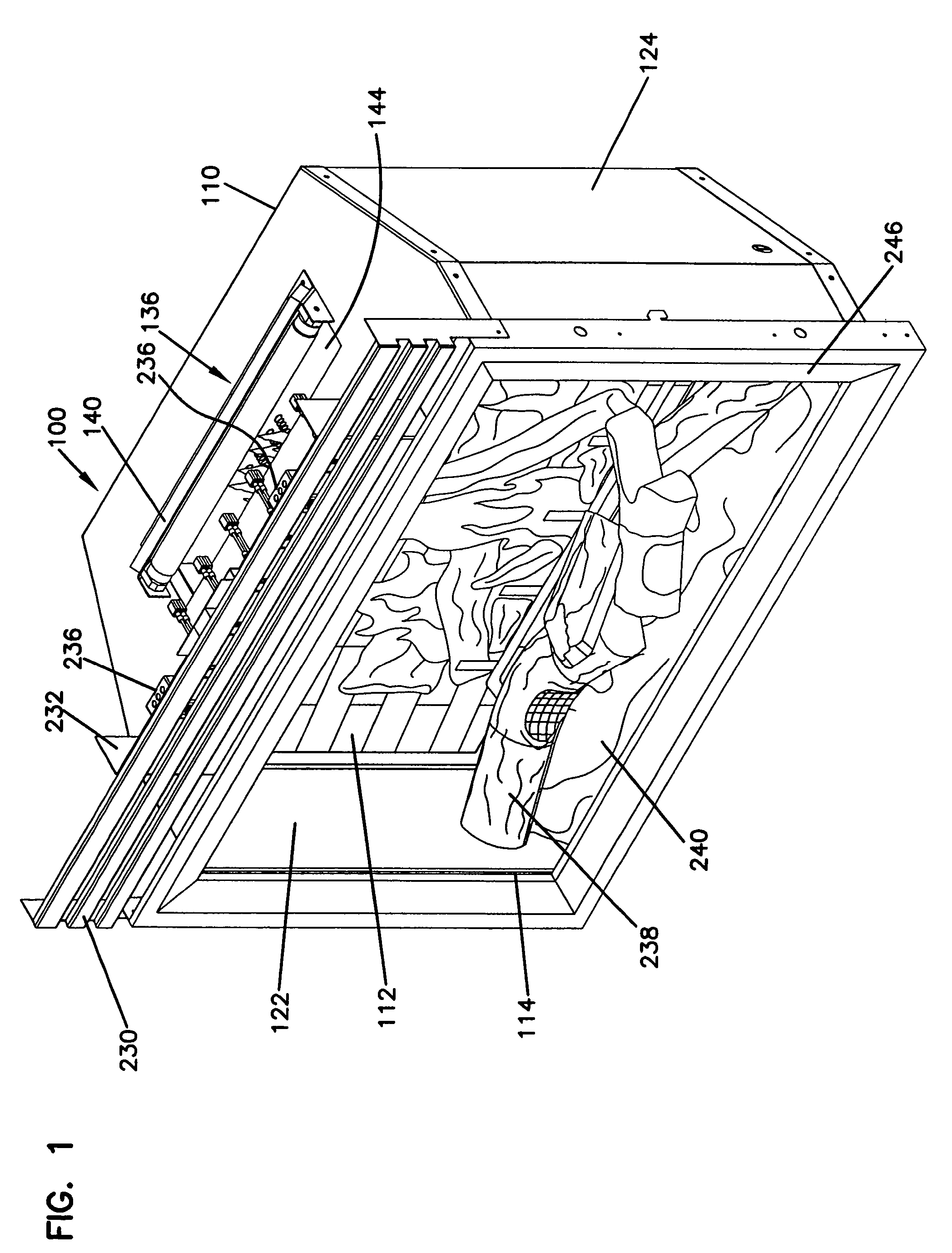 Lenticular fireplace