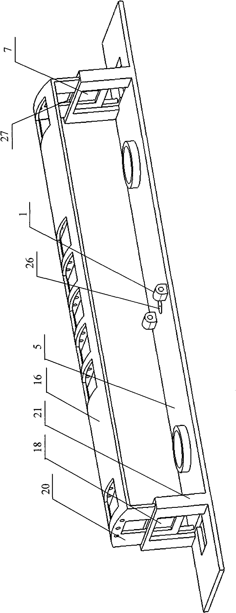 Waist support device of electric driver seat