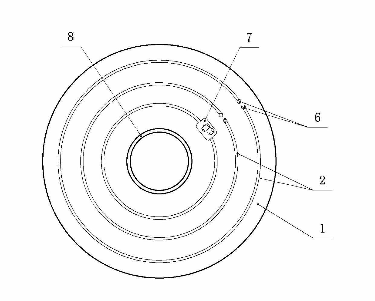 Response testing device for electromagnetic wave resistivity logging-while-drilling tool