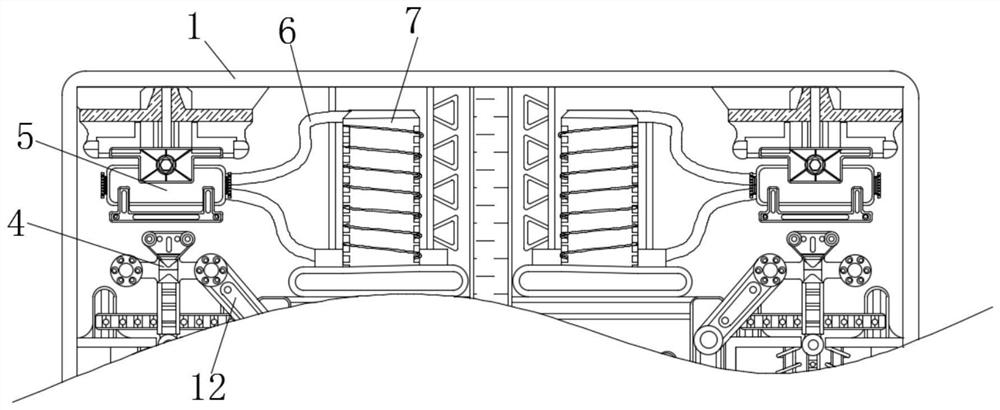 Environment-friendly device for preventing interior of glue from being blocked during mobile phone interior dispensing