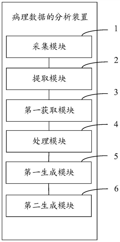 Pathological data analysis method and device, computer equipment and storage medium