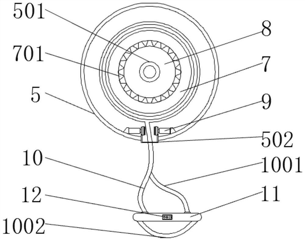 Safety belt connecting frame for steel structure house construction personnel