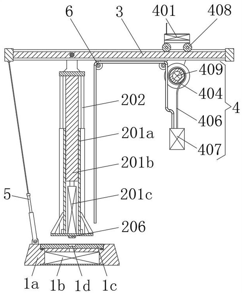 Deep foundation pit drainage system