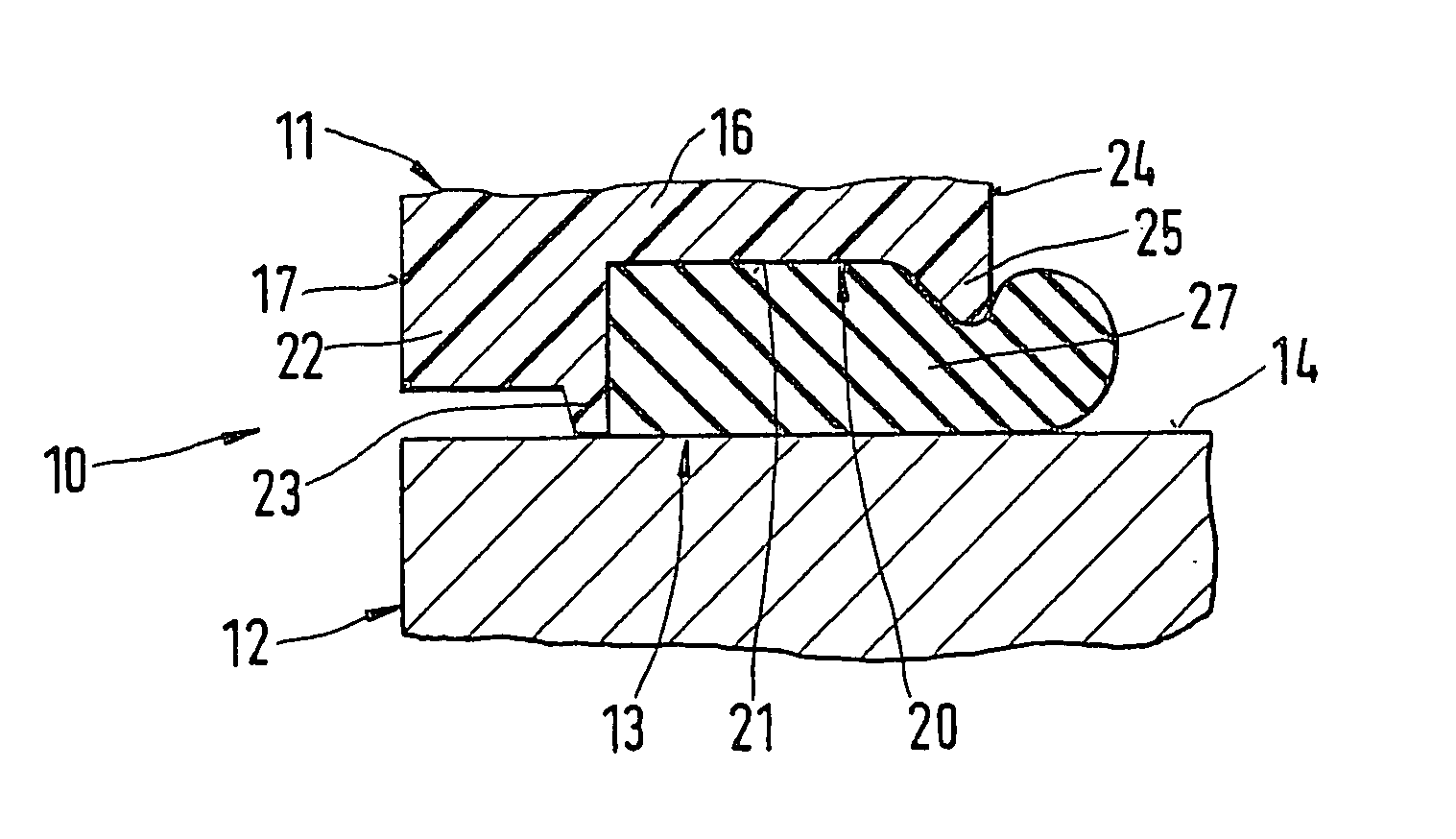 Sealing system for an assembly