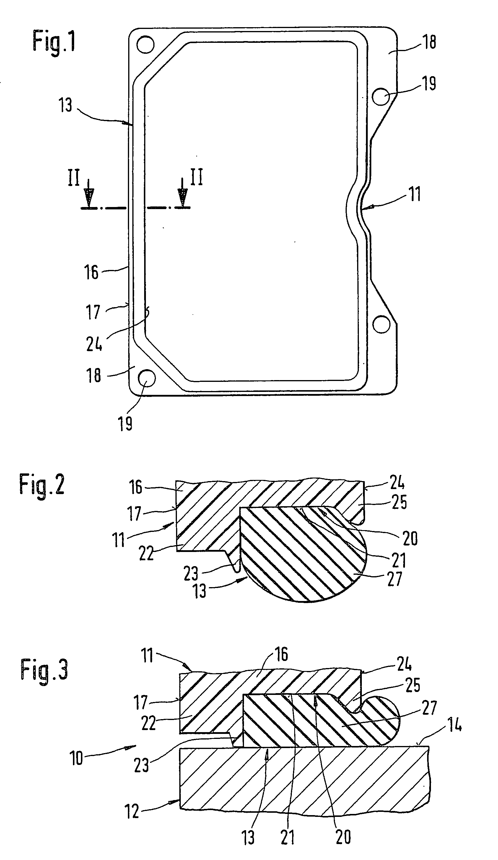 Sealing system for an assembly