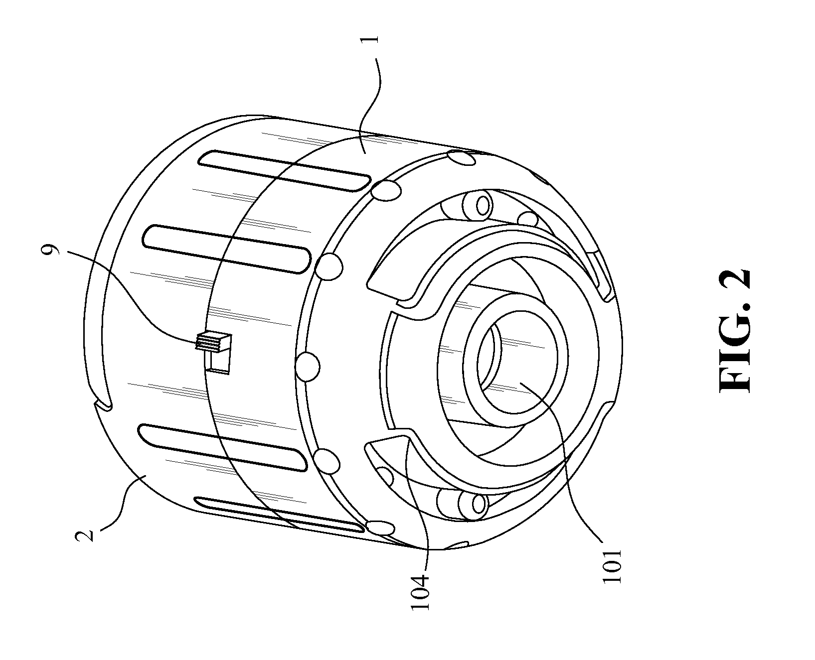 Wind-powered light-emitting diode lamp