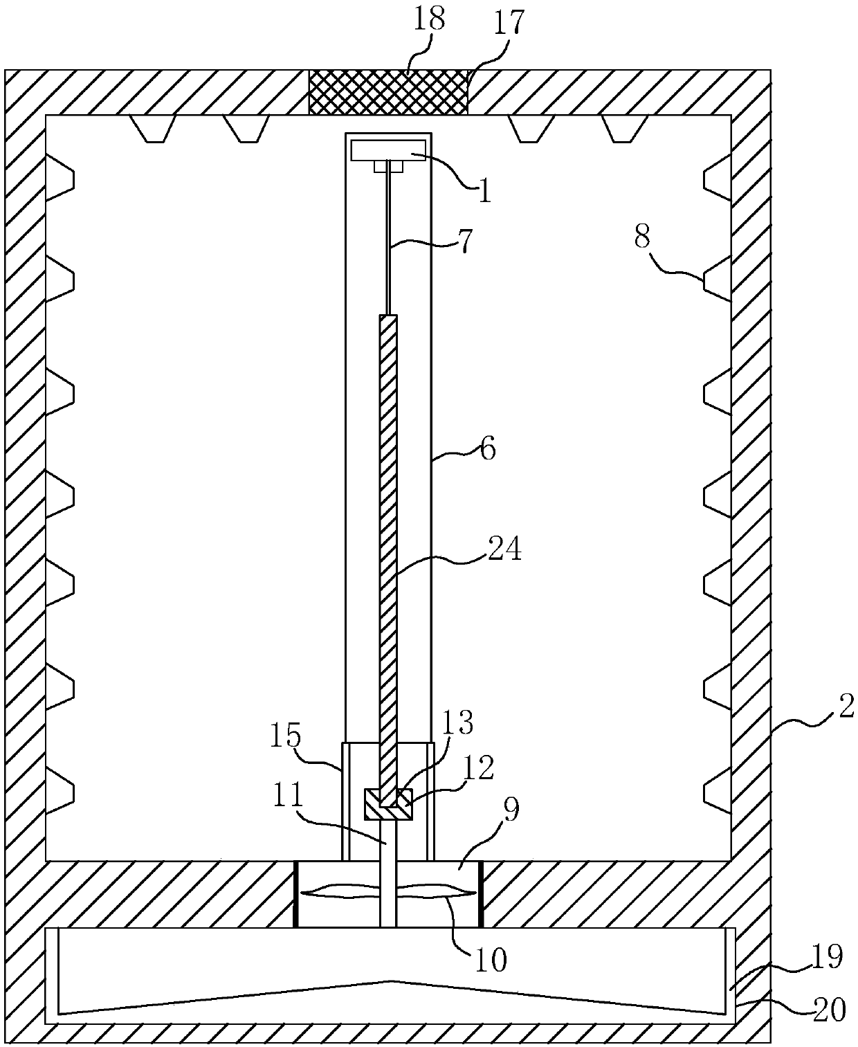 System for spraying stamping part