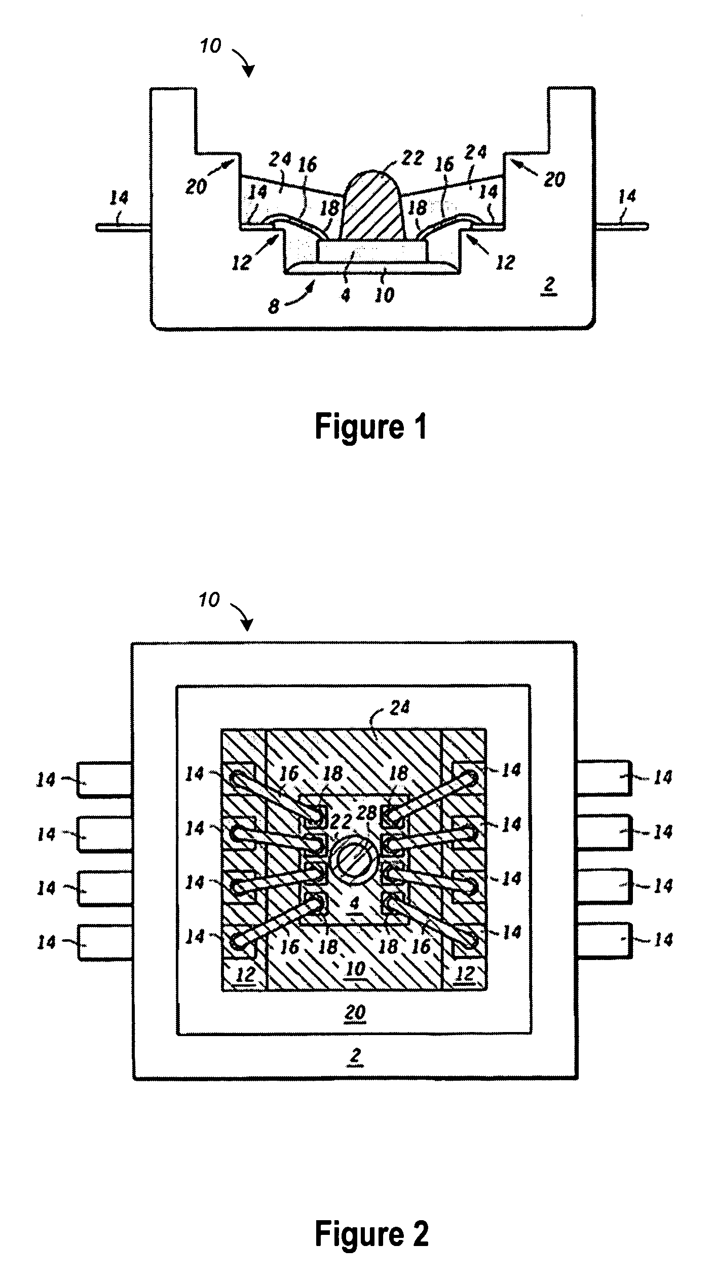 Exposed pad backside pressure sensor package