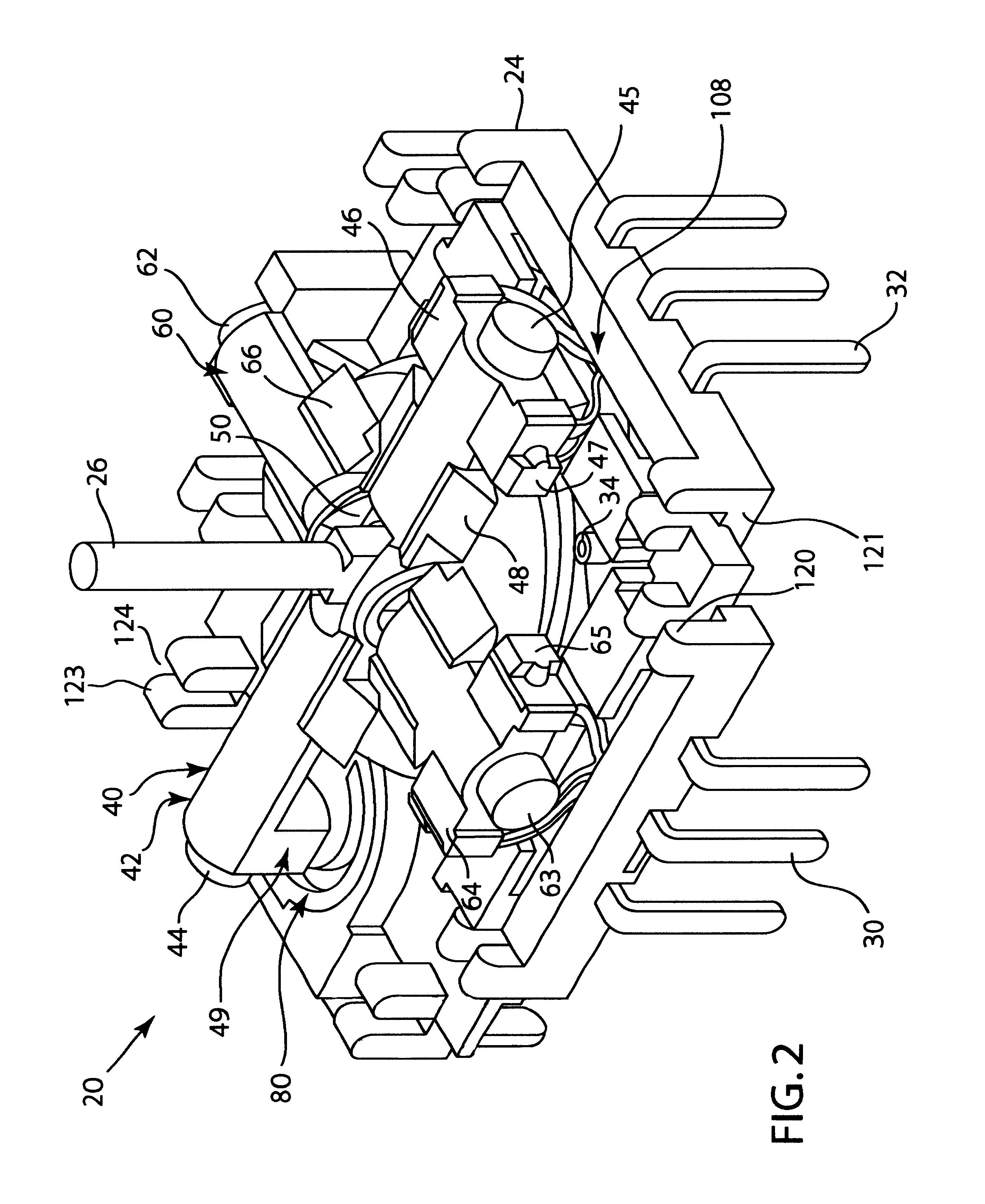 Low profile joy stick and switch