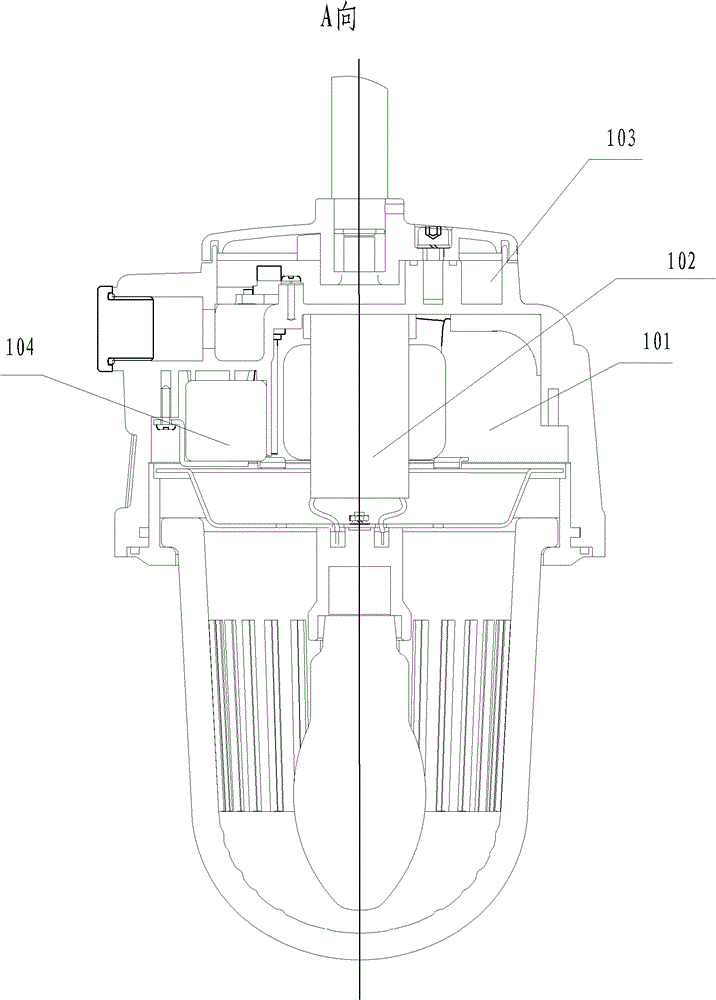 A shell structure of an explosion-proof lamp and a high-pressure gas discharge lamp