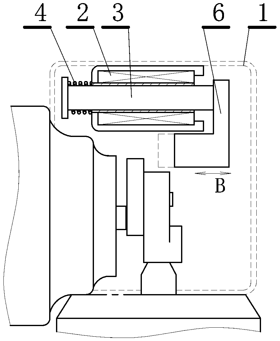 An electric egr valve anti-carbon sticking mechanism