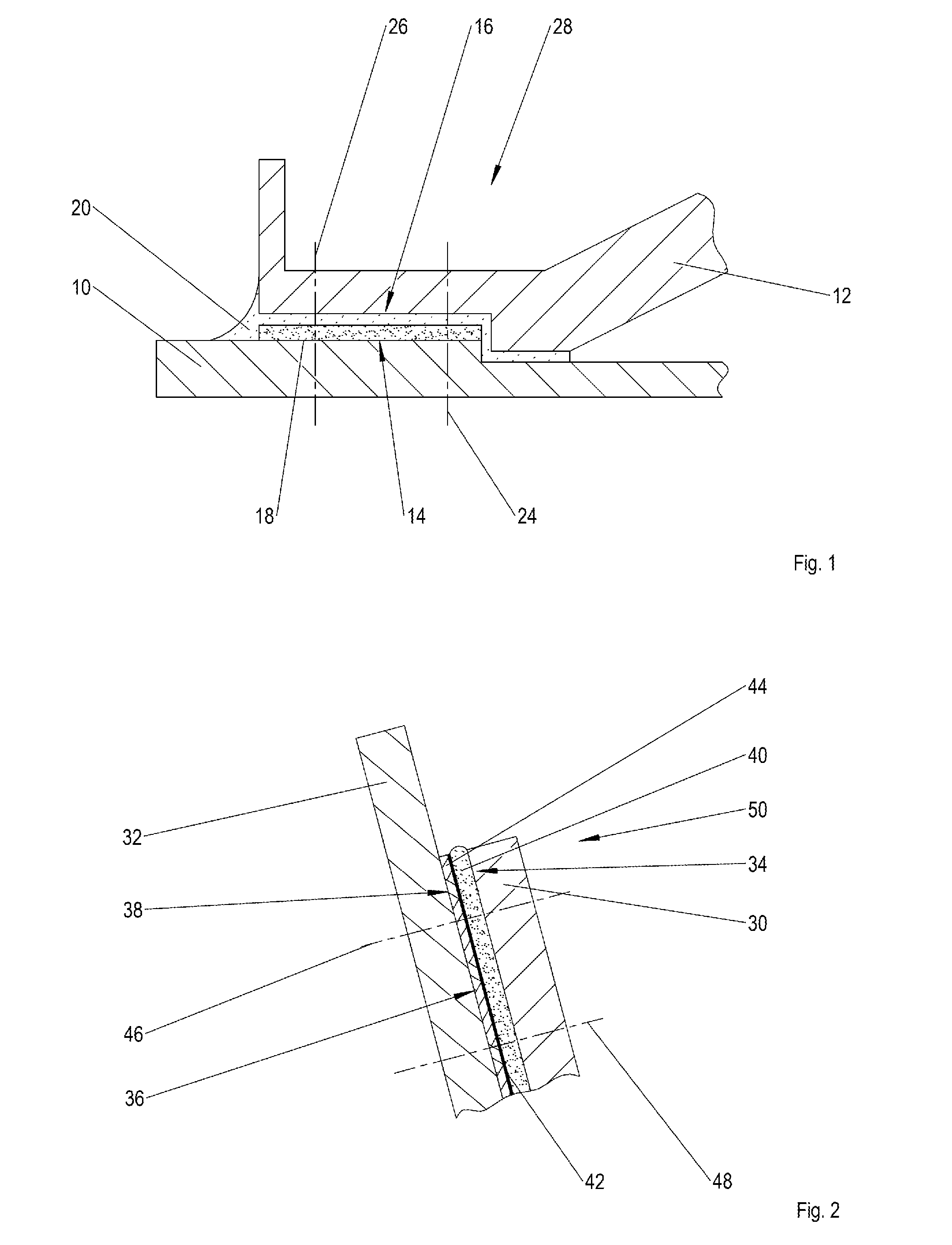 Separating film and method