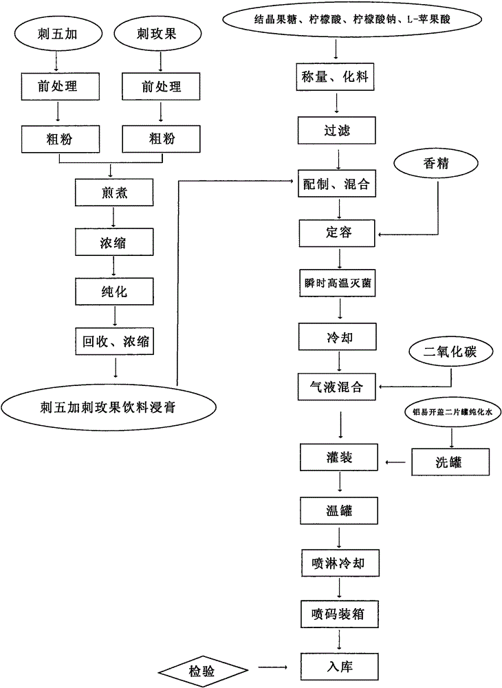 Formula and making technology thereof of health-care plant beverage