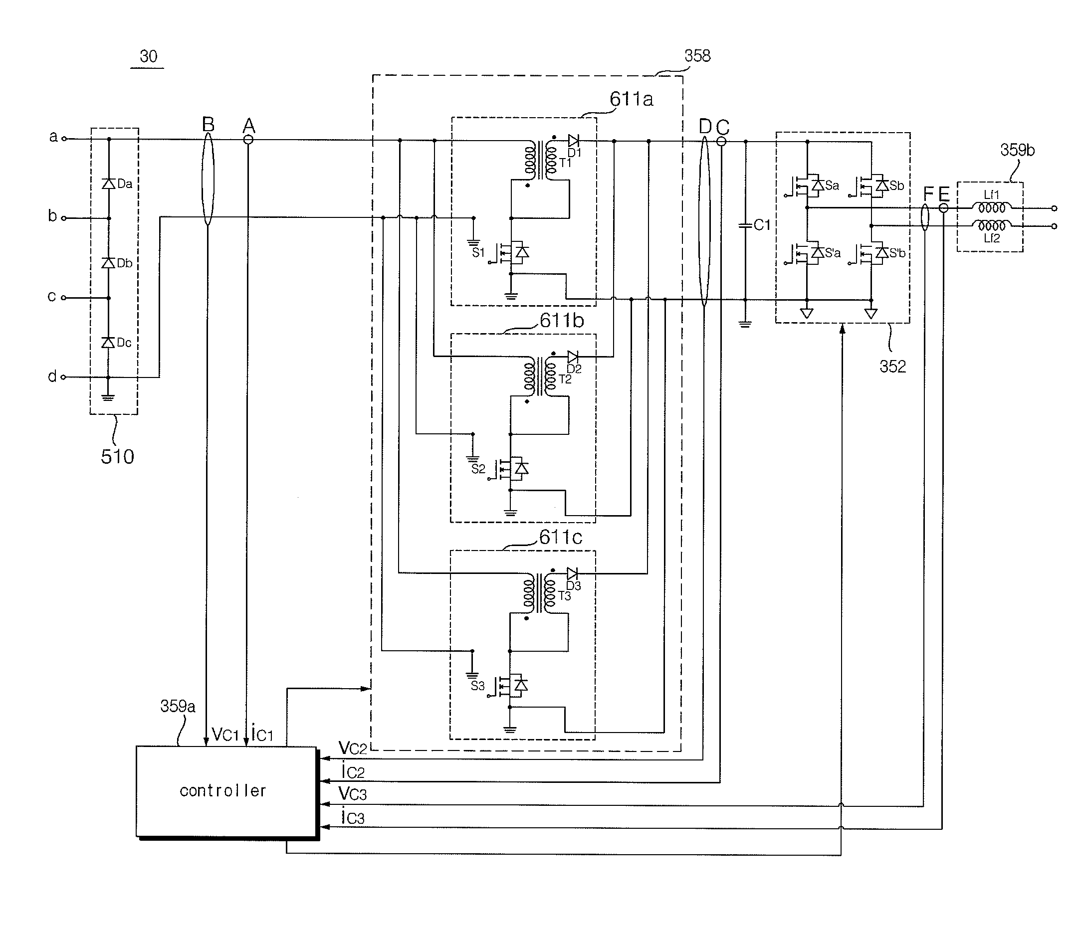 Integral inverter and solar cell module including the same