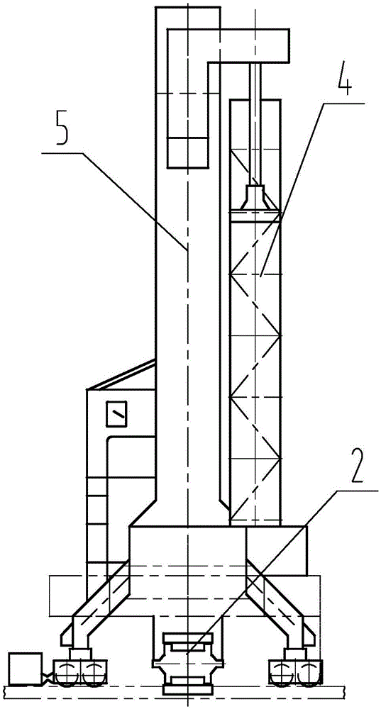 All-door-type double-hoisting-point scraper reclaimer