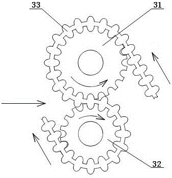 A roll folding machine