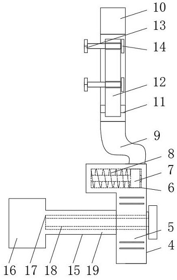 Grinding device facilitating fixed-point deburring for printer shell production