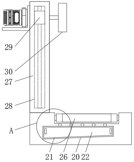 Grinding device facilitating fixed-point deburring for printer shell production